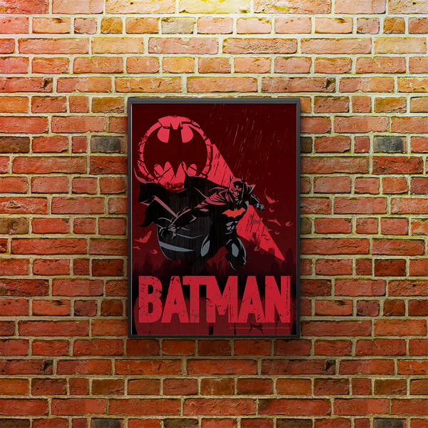 Plakat Batman 080 DC Wielobarwny