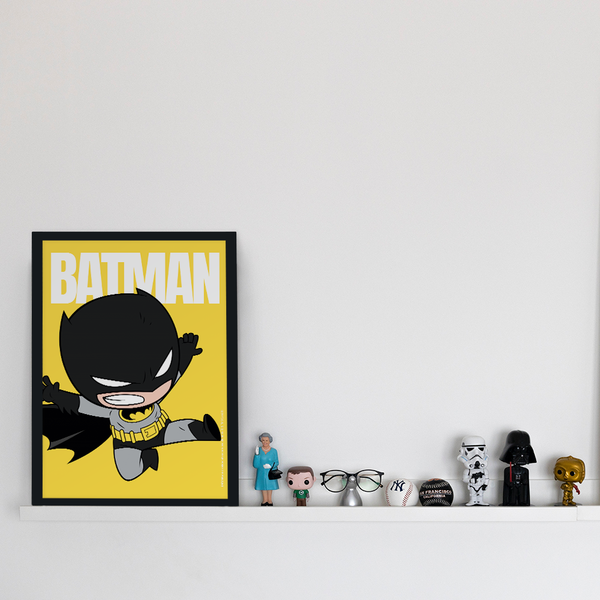 Plakat Batman 176 DC Żółty