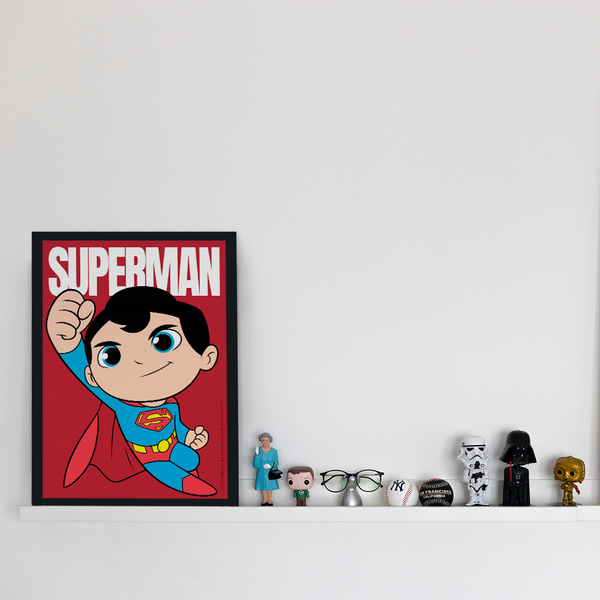 Plakat Superman 069 DC Czerwony