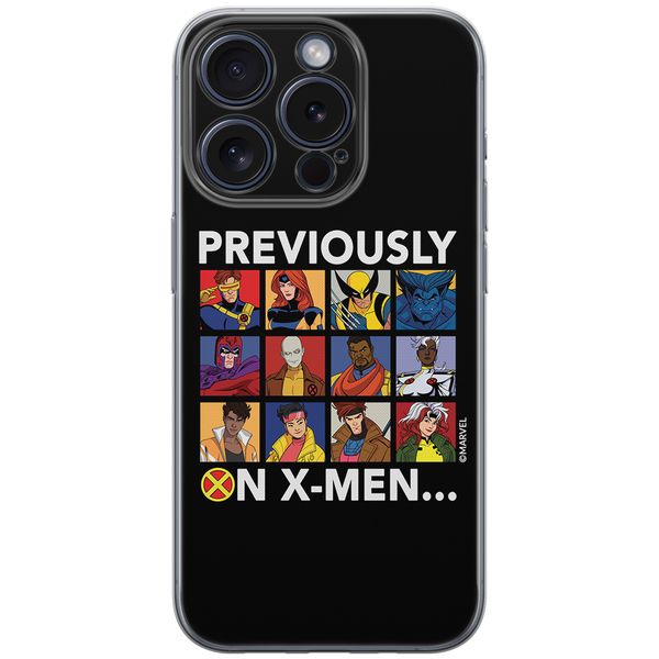 Etui X-Men 002 Marvel Nadruk pełny Czarny