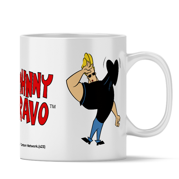 Kubek Johnny Bravo 045 Cartoon Network Biały