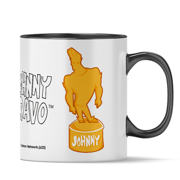 Kubek Johnny Bravo 015 Cartoon Network Czarny