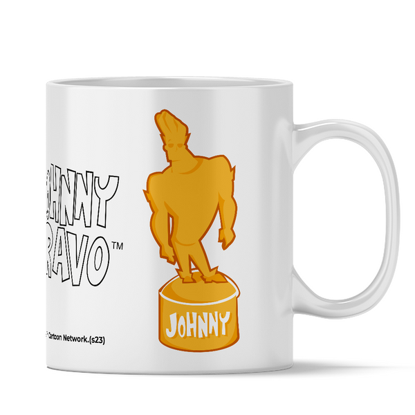 Kubek Johnny Bravo 015 Cartoon Network Biały