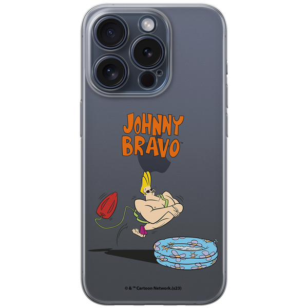 Etui Johnny Bravo 007 Cartoon Network Nadruk częściowy Pzeźroczysty