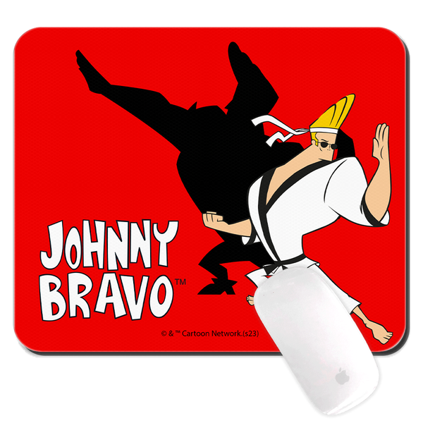 Podkładka pod mysz 23x19 Johnny Bravo 005 Cartoon Network Czerwony