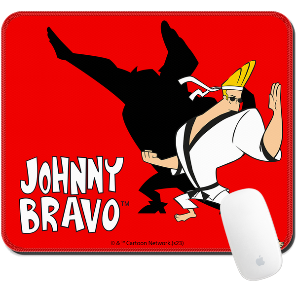 Podkładka pod mysz 32x27 Johnny Bravo 005 Cartoon Network Czerwony