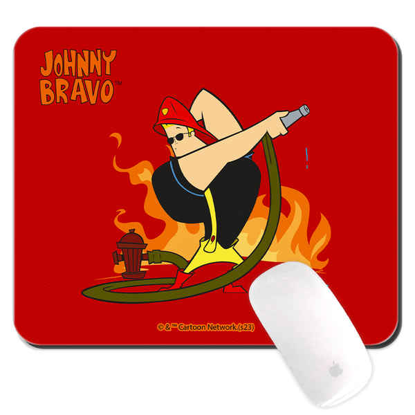 Podkładka pod mysz 23x19 Johnny Bravo 008 Cartoon Network Czerwony