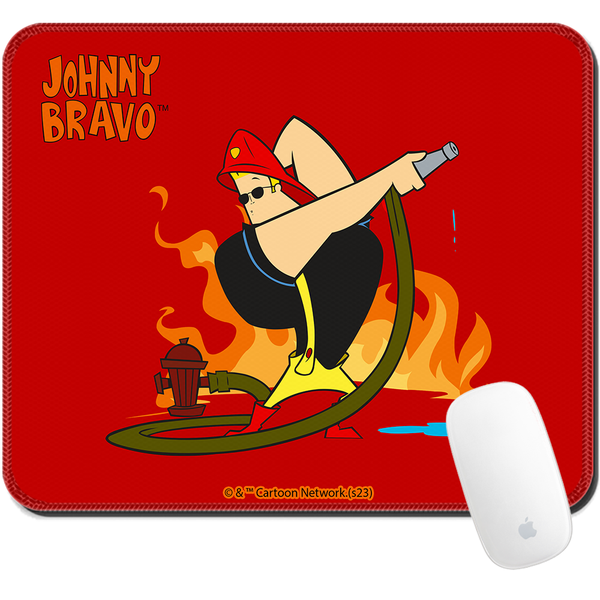 Podkładka pod mysz 32x27 Johnny Bravo 008 Cartoon Network Czerwony