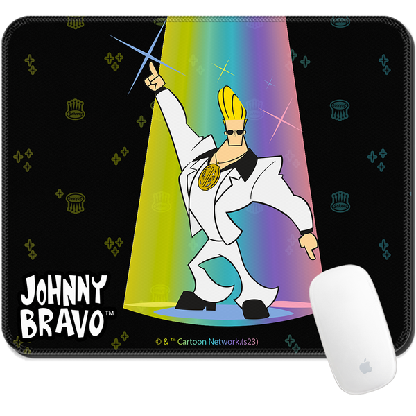 Podkładka pod mysz 32x27 Johnny Bravo 009 Cartoon Network Czarny