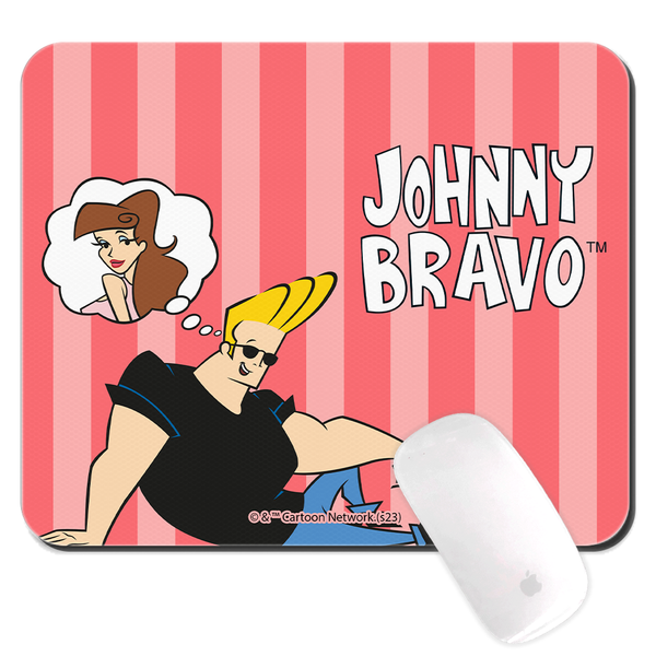Podkładka pod mysz 23x19 Johnny Bravo 022 Cartoon Network Wielobarwny