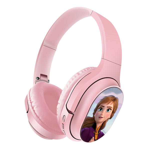 Bezprzewodowe słuchawki stereo z mikrofonem Kraina Lodu 002 Disney Różowy