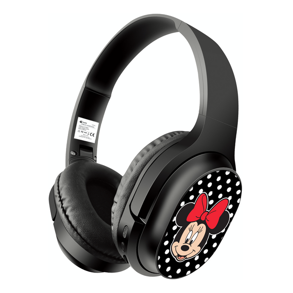 Bezprzewodowe słuchawki stereo z mikrofonem Minnie 001 Disney Czarny