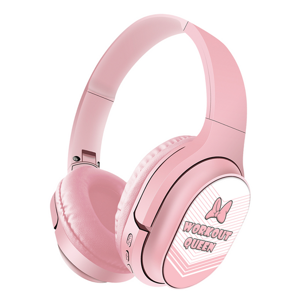 Bezprzewodowe słuchawki stereo z mikrofonem Minnie 004 Disney Różowy