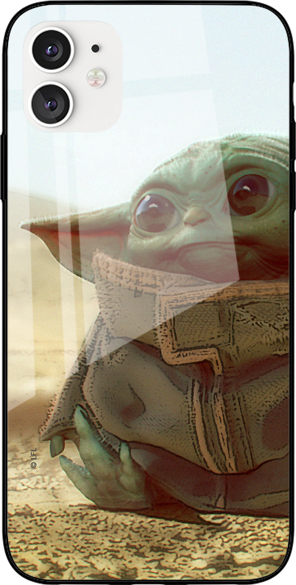 Etui Baby Yoda 003 Star Wars Premium Glass Wielobarwny
