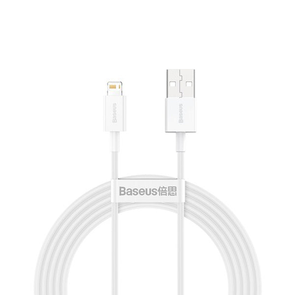 Kabel USB IPhone Lightning Lightning 2,4A 2m Baseus Biały