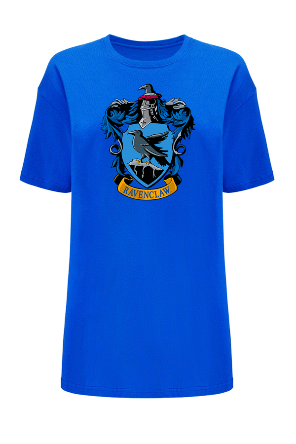 Koszulka damska OVERSIZE Harry Potter 047 Harry Potter Niebieski