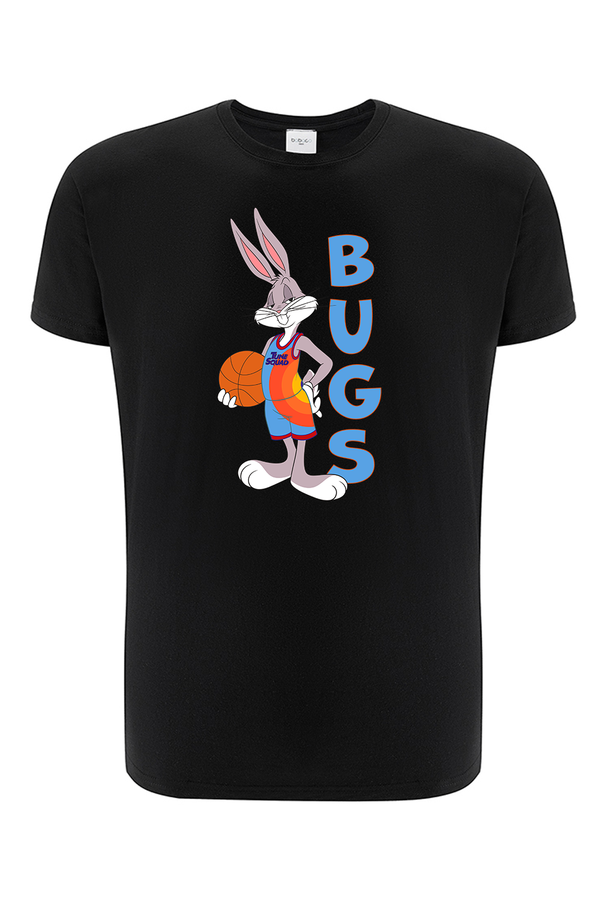 Koszulka męska Kosmiczny Mecz 032 Looney Tunes Czarny