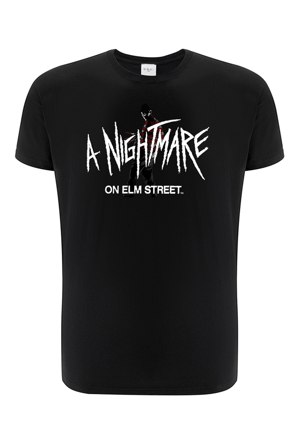 Koszulka męska Koszmar z ulicy Wiązów 008 Horror Czarny