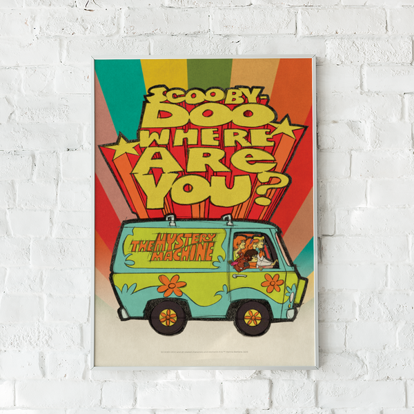Plakat Scooby Doo 017 Scooby Doo Wielobarwny