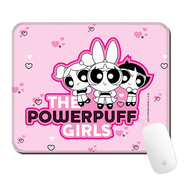 Podkładka pod mysz 32x27 Atomówki 023 The Powerpuff Girls Różowy