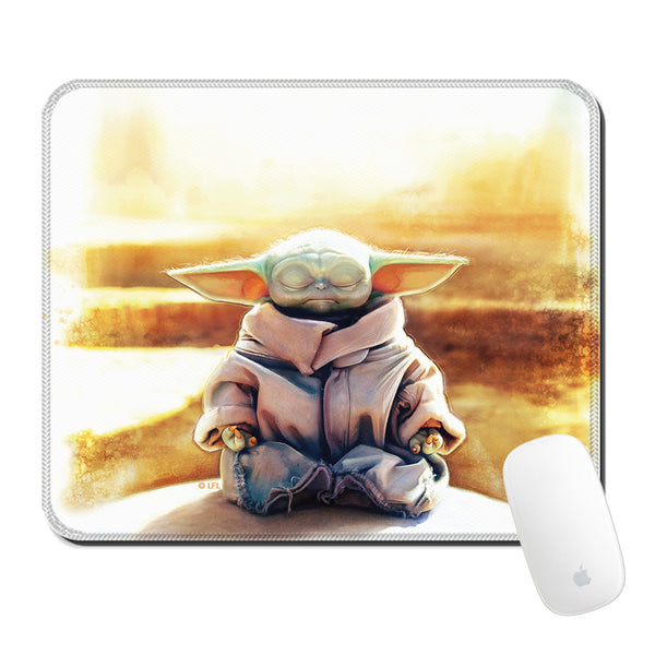 Podkładka pod mysz 32x27 Baby Yoda 015 Star Wars Wielobarwny