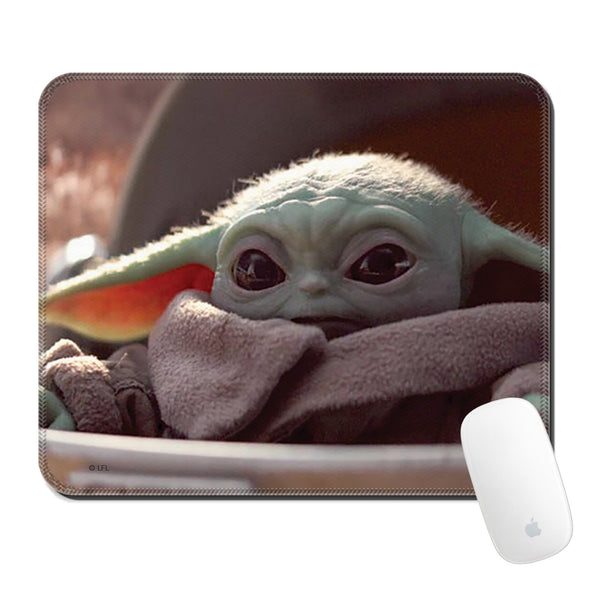 Podkładka pod mysz 32x27 Baby Yoda 021 Star Wars Wielobarwny