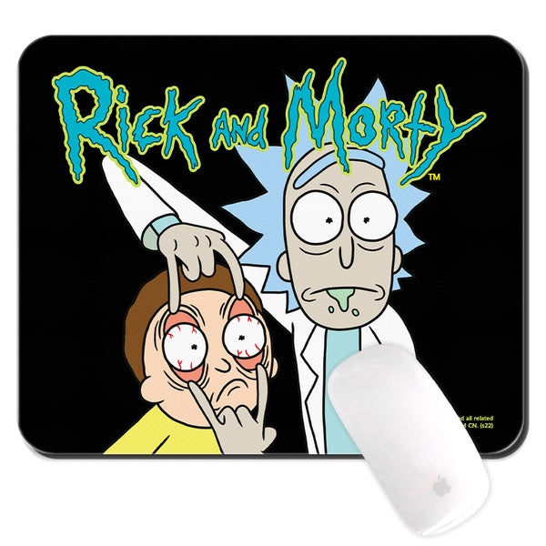 Podkładka pod mysz Rick i Morty 007 Rick and Morty Czarny