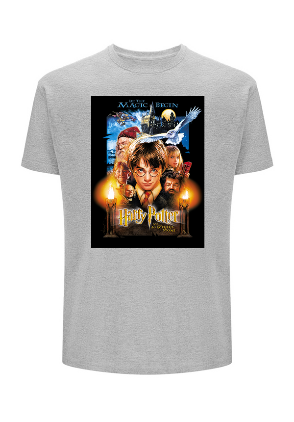 Koszulka męska Harry Potter 281 Harry Potter Szary