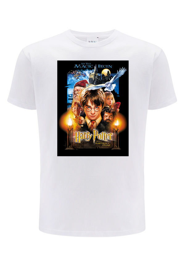 Koszulka męska Harry Potter 281 Harry Potter Biały