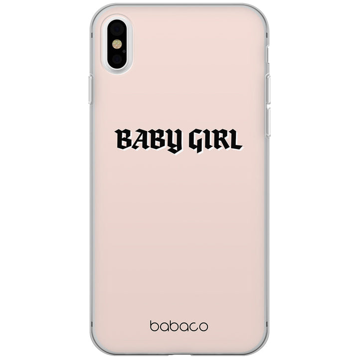 Etui 90's Girl 017 Babaco Nadruk pełny Beżowy - Babaco Store