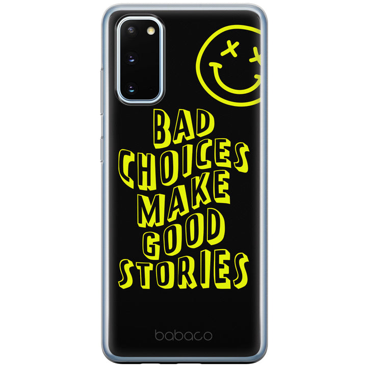 Etui Bad choices 002 Babaco Nadruk pełny Czarny - Babaco Store