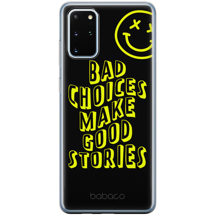 Etui Bad choices 002 Babaco Nadruk pełny Czarny - Babaco Store