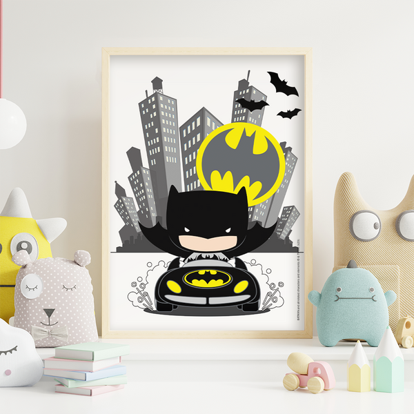 Plakat Batman 085 DC Biały