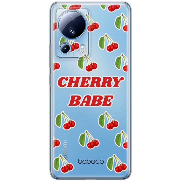 Etui 90's Girl 016 Babaco Nadruk częściowy Przeźroczysty - Babaco Store