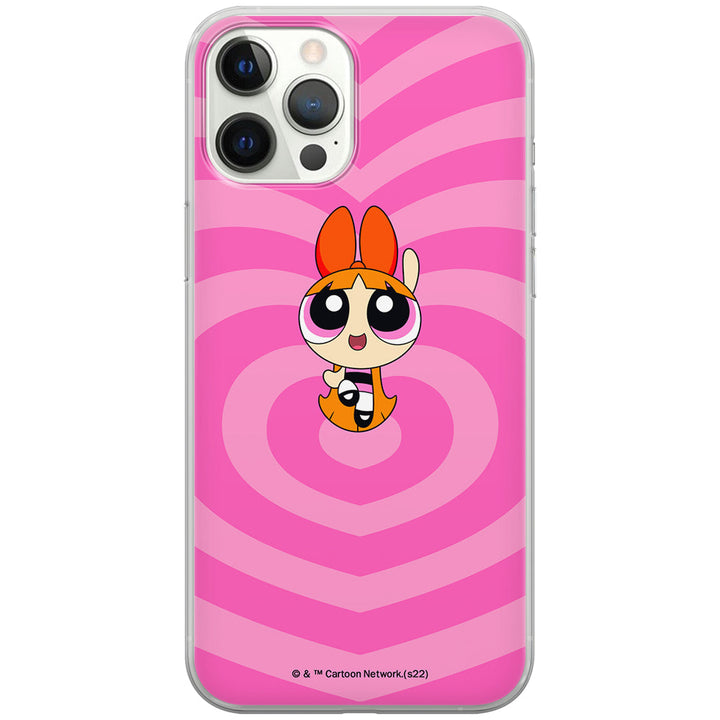 Etui Atomówki 004 The Powerpuff Girls Nadruk pełny Różowy - Babaco Store