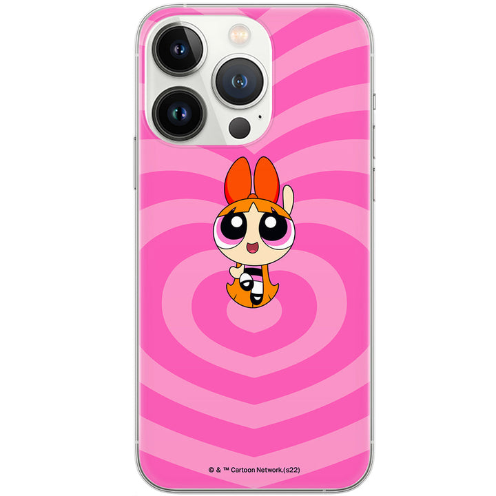 Etui Atomówki 004 The Powerpuff Girls Nadruk pełny Różowy - Babaco Store