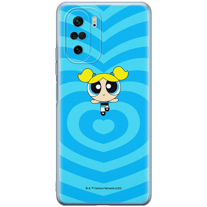 Etui Atomówki 006 The Powerpuff Girls Nadruk pełny Niebieski - Babaco Store