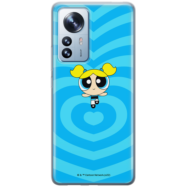 Etui Atomówki 006 The Powerpuff Girls Nadruk pełny Niebieski - Babaco Store