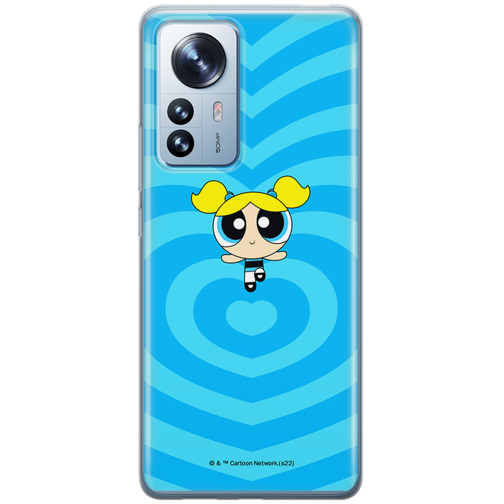 Etui Atomówki 006 The Powerpuff Girls Nadruk pełny Niebieski - Babaco Store