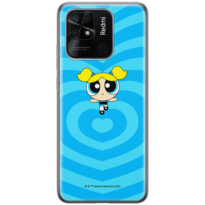 Etui Atomówki 006 The Powerpuff Girls Nadruk pełny Niebieski - Babaco Store