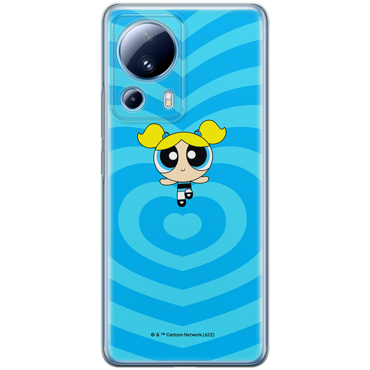 Etui Atomówki 006 The Powerpuff Girls Nadruk pełny Niebieski - Babaco Store