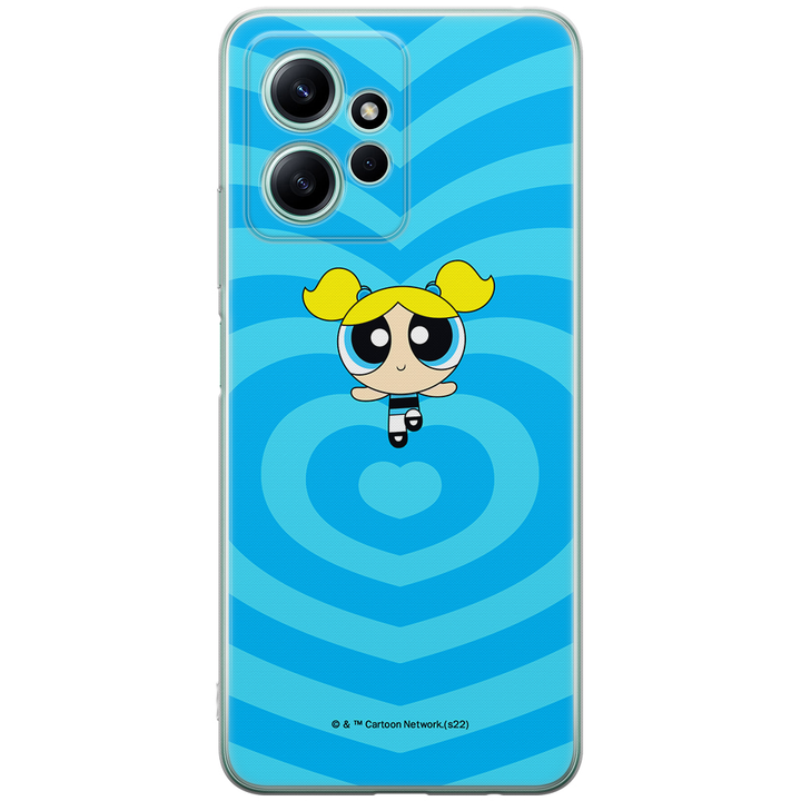 Etui Atomówki 006 The Powerpuff Girls Nadruk pełny Niebieski - Babaco Store