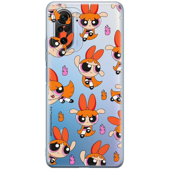 Etui Atomówki 007 The Powerpuff Girls Nadruk częściowy Przeźroczysty - Babaco Store