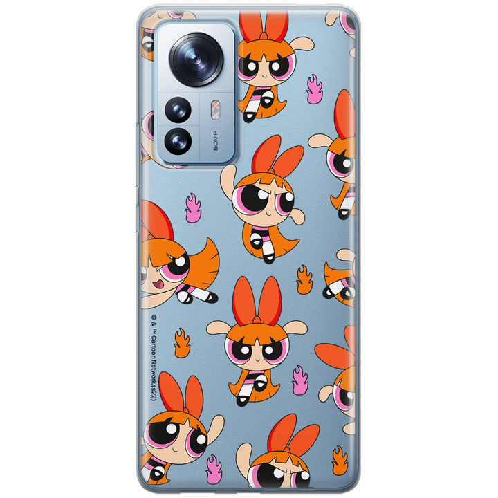 Etui Atomówki 007 The Powerpuff Girls Nadruk częściowy Przeźroczysty - Babaco Store