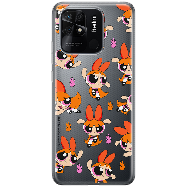 Etui Atomówki 007 The Powerpuff Girls Nadruk częściowy Przeźroczysty - Babaco Store