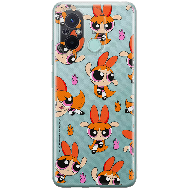 Etui Atomówki 007 The Powerpuff Girls Nadruk częściowy Przeźroczysty - Babaco Store