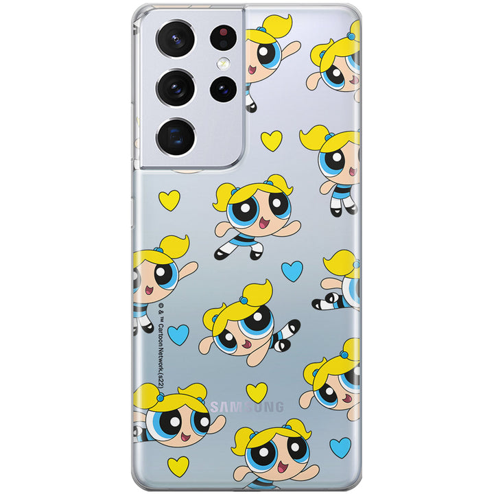 Etui Atomówki 008 The Powerpuff Girls Nadruk częściowy Przeźroczysty - Babaco Store