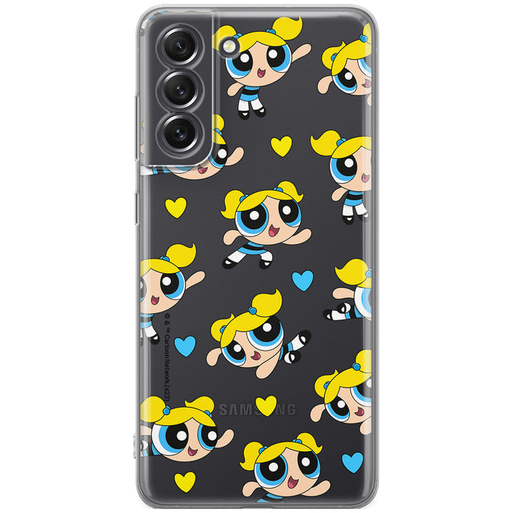 Etui Atomówki 008 The Powerpuff Girls Nadruk częściowy Przeźroczysty - Babaco Store