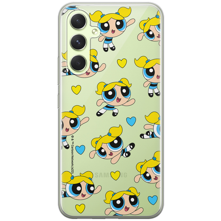 Etui Atomówki 008 The Powerpuff Girls Nadruk częściowy Przeźroczysty - Babaco Store