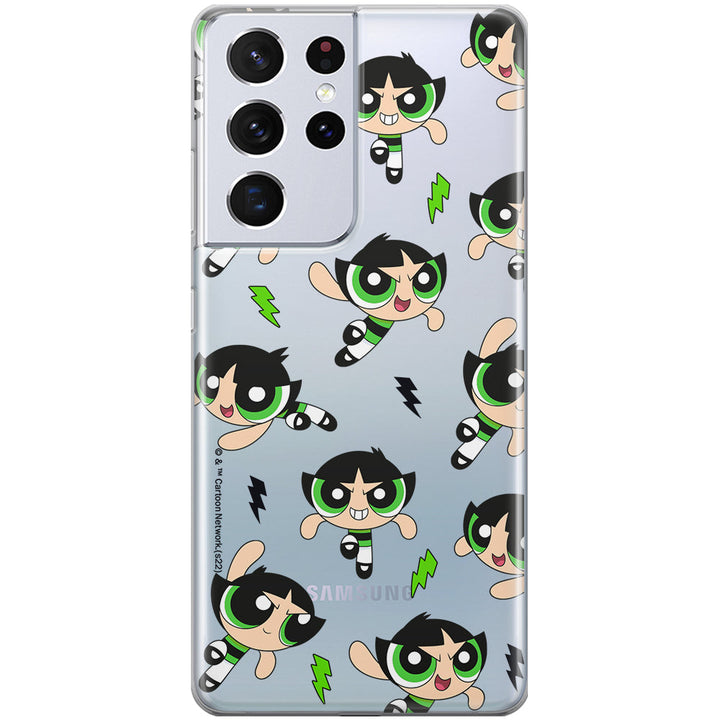 Etui Atomówki 009 The Powerpuff Girls Nadruk częściowy Przeźroczysty - Babaco Store